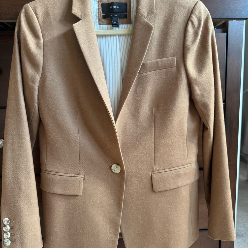 J. Crew Women's Camel Blazer